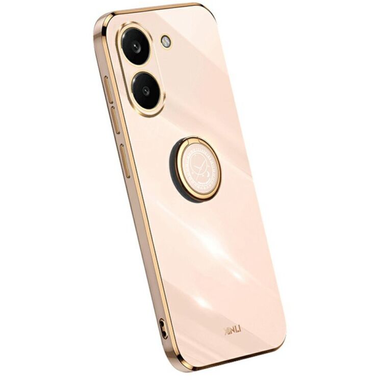 Захисний чохол XINLI Porcelain Ring для Xiaomi Poco X8 Pro - Pink: фото 1 з 6
