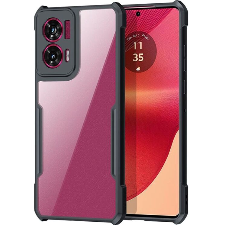 Захисний чохол XUNDD Rugged Case для Motorola Edge 50 Fusion - Black: фото 1 з 4