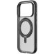 Защитный чехол ZGA Frost Ring Stand для Apple iPhone 18 Pro - Black (423690B). Фото 1 из 10