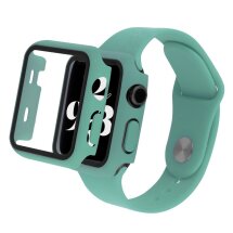 Захисний комплект Deexe Protective Kit для Apple Watch 41 mm (7 / 8 / 9 Series) - Green: фото 1 з 8