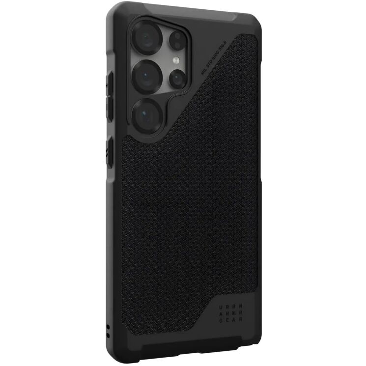 Захисний чохол URBAN ARMOR GEAR Metropolis LT Pro для Samsung Galaxy S25 Ultra (S938) 214470113940 - Kevlar Black: фото 2 з 9