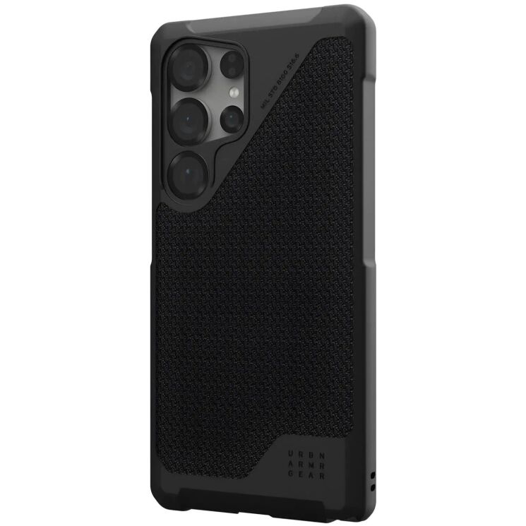 Захисний чохол URBAN ARMOR GEAR Metropolis LT Pro для Samsung Galaxy S25 Ultra (S938) 214470113940 - Kevlar Black: фото 3 з 9