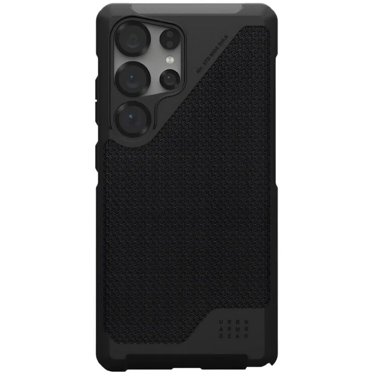 Захисний чохол URBAN ARMOR GEAR Metropolis LT Pro для Samsung Galaxy S25 Ultra (S938) 214470113940 - Kevlar Black: фото 1 з 9