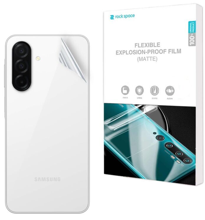Антиблікова плівка на задню панель RockSpace Explosion-Proof Matte для Samsung Galaxy A26 (A266): фото 1 з 9