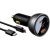 Автомобильное зарядное устройство Baseus Digital Display U+C 140W + кабель Type-C to Type-C (240W, 1m) CGZX070001 - Black: фото 1 из 29