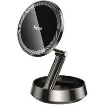 Автомобільний тримач Hoco H83 Metal - Metal Grey: фото 1 з 9