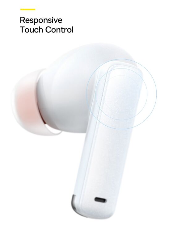 Беспроводные наушники Baseus Bowie M2 True Wireless Earphones (NGTW140002) - White: фото 24 из 31
