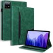 Чохол Deexe Business Style для Xiaomi Pad 6S Pro 12.4 - Green (349415G)