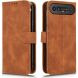 Чехол Deexe Classic Wallet для TECNO Camon Slim - Brown (433001Z). Фото 1 из 4