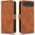 Чехол Deexe Classic Wallet для TECNO Camon Slim - Brown: фото 1 из 4