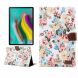 Чохол Deexe Peony Pattern для Samsung Galaxy Tab S5e 10.5 (T720/725) - White (217410W). Фото 1 з 6