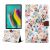 Чохол Deexe Peony Pattern для Samsung Galaxy Tab S5e 10.5 (T720/725) - White: фото 1 з 6