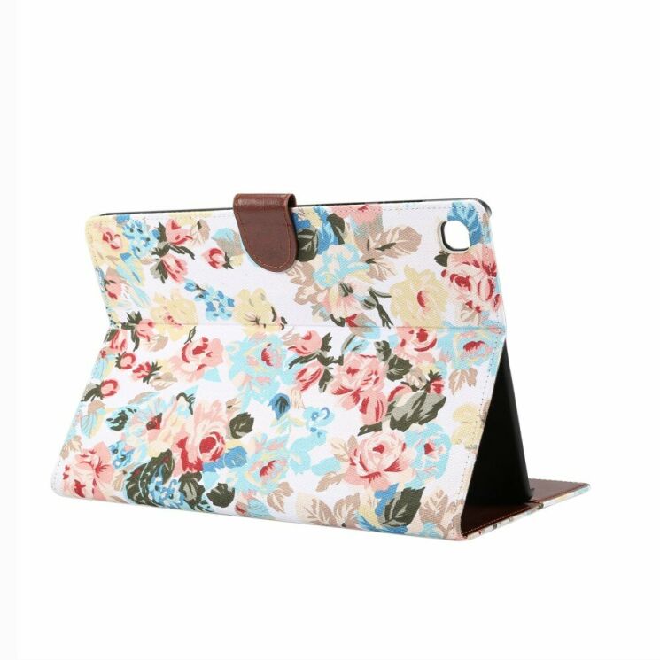 Чохол Deexe Peony Pattern для Samsung Galaxy Tab S5e 10.5 (T720/725) - White (217410W) Чохол Deexe Peony Pattern для Samsung Galaxy Tab S5e 10.5 (T720/725) - White: фото 4 з 6