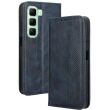 Чехол Deexe Retro Style для Infinix Hot 50 - Blue (365909L)