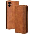 Чехол Deexe Retro Style для Nothing CMF Phone 1 - Brown (370914Z)