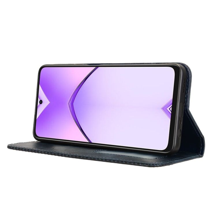 Чохол Deexe Retro Style для OPPO A3x / A3 / A40m - Blue: фото 3 з 7
