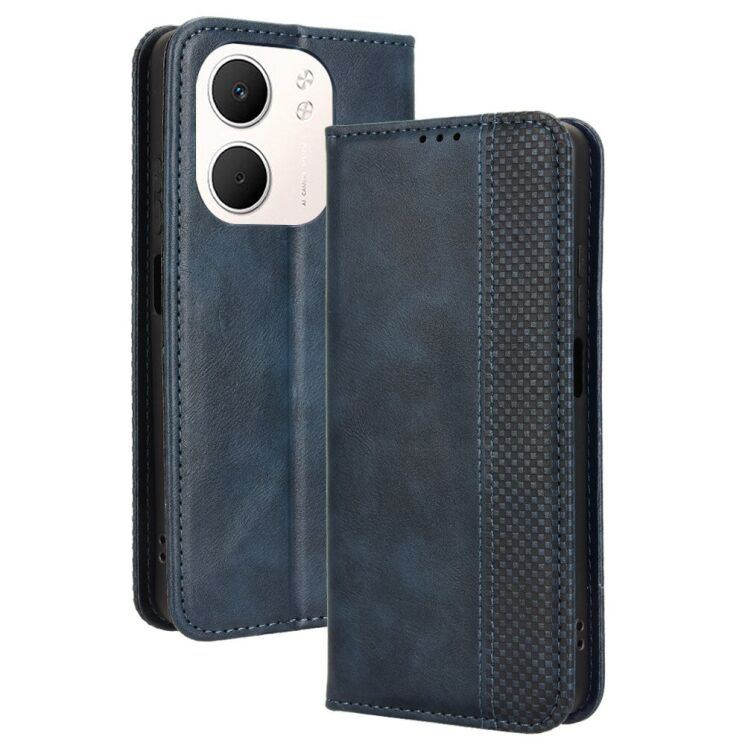 Чохол Deexe Retro Style для OPPO A5x - Blue: фото 1 з 16