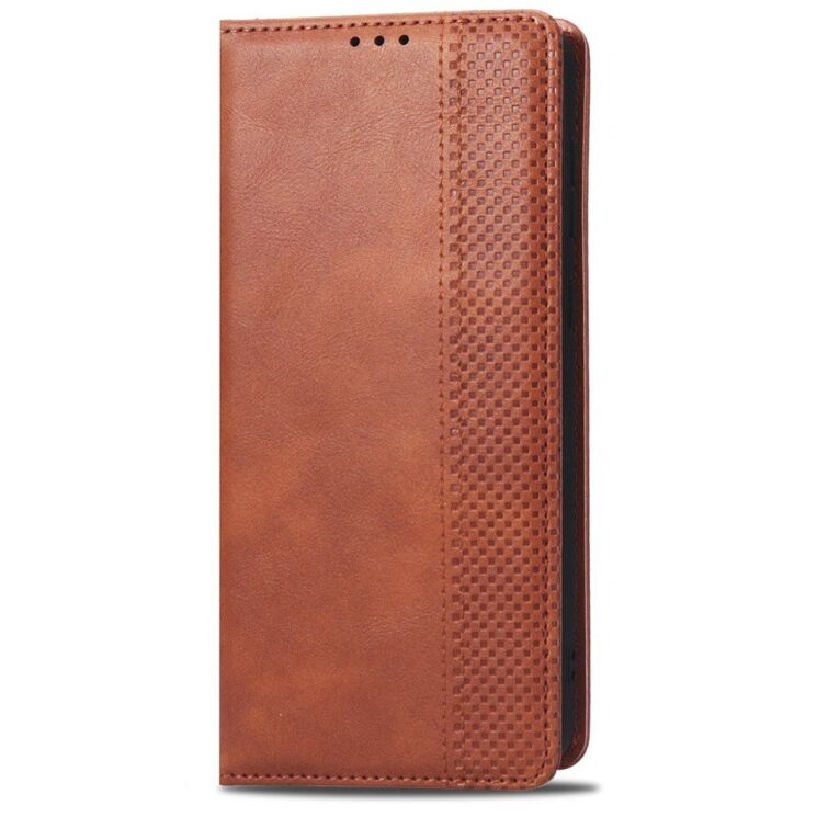 Чехол Deexe Retro Style для Samsung Galaxy A73 - Brown: фото 3 из 8