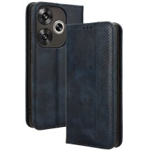 Чехол Deexe Retro Style для Xiaomi Poco F6 - Blue: фото 1 из 7