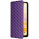 Чехол Deexe Rhombus Book для Blackview Shark 8 / Oscal Tiger 12 - Purple (378104V). Фото 5 из 6