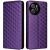 Чехол Deexe Rhombus Book для Blackview Shark 8 / Oscal Tiger 12 - Purple: фото 1 из 6