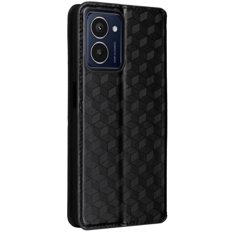 Чехол Deexe Rhombus Book для HMD Pulse / Pulse Pro / Pulse Plus - Black: фото 7 из 9