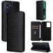 Чехол Deexe Rhombus Book для HMD Pulse / Pulse Pro / Pulse Plus - Black (354521B). Фото 5 из 9