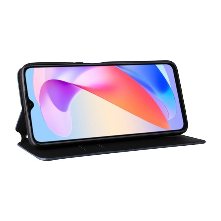 Чохол Deexe Rhombus Book для Honor X6a - Blue: фото 3 з 6
