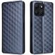Чохол Deexe Rhombus Book для Honor X6a - Blue (337818L). Фото 1 з 6
