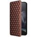 Чохол Deexe Rhombus Book для Motorola Edge 70 - Brown (402107Z). Фото 6 з 10