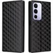 Чохол Deexe Rhombus Book для Realme C100i - Black (412505B)