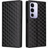 Чехол Deexe Rhombus Book для Realme C100i - Black: фото 1 из 7