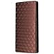Чехол Deexe Rhombus Book для Realme C75 - Brown (374321Z). Фото 7 из 10