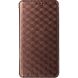 Чохол Deexe Rhombus Book для Xiaomi Poco C95 Pro - Brown (429201Z). Фото 6 з 7