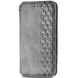 Чехол Deexe Rhombus Book для Xiaomi Redmi 13 - Grey (358902H). Фото 4 из 9