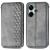 Чехол Deexe Rhombus Book для Xiaomi Redmi 13 - Grey: фото 1 из 9