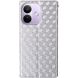 Чехол Deexe Rhombus Book для Xiaomi Redmi Note 17 Pro - Silver (429522S). Фото 7 из 7