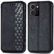 Чехол Deexe Rhombus Wallet для HMD Skyline - Black (365816B)