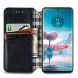 Чехол Deexe Rhombus Wallet для Motorola Edge 40 Neo - Black (340036B). Фото 2 из 6