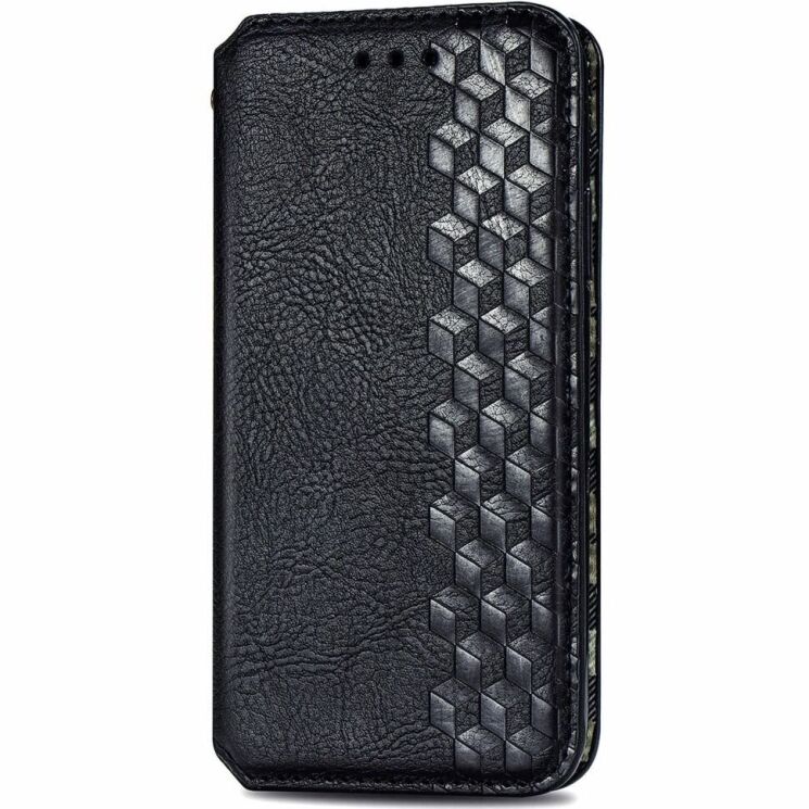 Чехол Deexe Rhombus Wallet для Motorola Edge 40 Neo - Black: фото 4 из 6