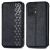 Чехол Deexe Rhombus Wallet для Motorola Edge 40 Neo - Black: фото 1 из 6