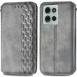 Чехол Deexe Rhombus Wallet для Motorola Moto G75 - Grey (367822H)