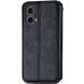 Чехол Deexe Rhombus Wallet для Motorola Moto G85 - Black (357027B). Фото 5 из 10
