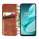 Чехол Deexe Rhombus Wallet для OnePlus Nord N30 SE - Brown (355104Z). Фото 2 из 6