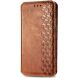 Чехол Deexe Rhombus Wallet для OPPO Reno 15 F/FS - Brown (405841Z). Фото 5 из 10
