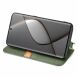 Чехол Deexe Rhombus Wallet для TECNO Spark 20 Pro+ - Green (351217G). Фото 3 из 6