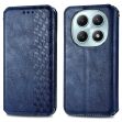 Чехол Deexe Rhombus Wallet для Xiaomi Redmi Note 15 (4G/5G) / Poco M8 5G - Blue (404652L)