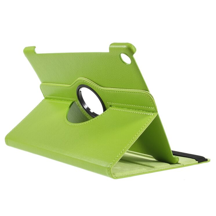 Чохол Deexe Rotation для Huawei MediaPad M5 10 - Green: фото 5 з 6