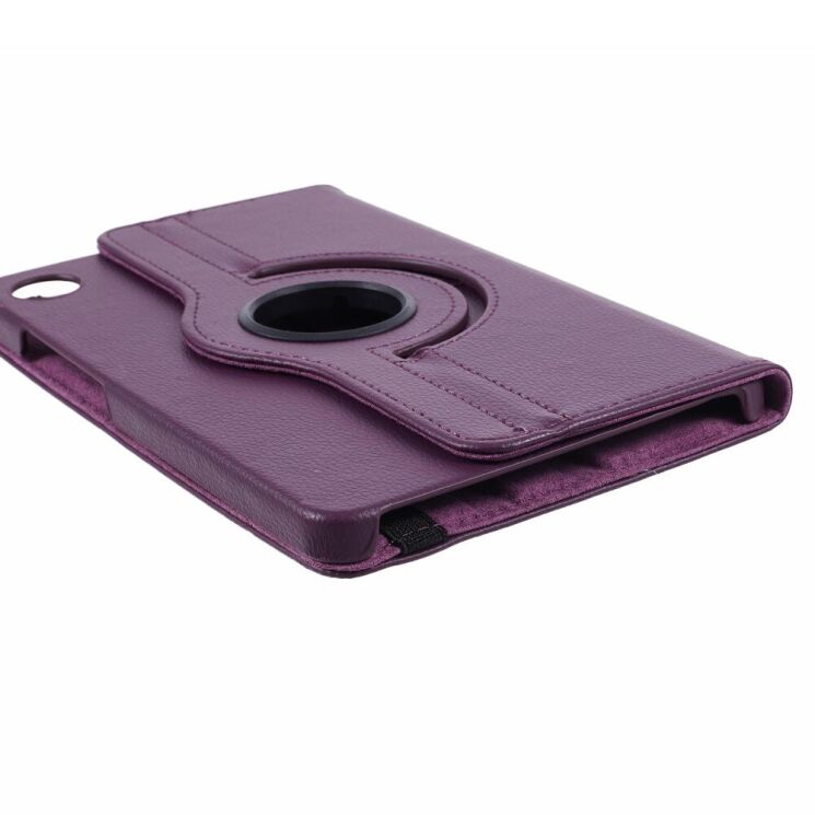 Чехол Deexe Rotation для Samsung Galaxy Tab A9 (X110/115) - Purple: фото 10 из 11
