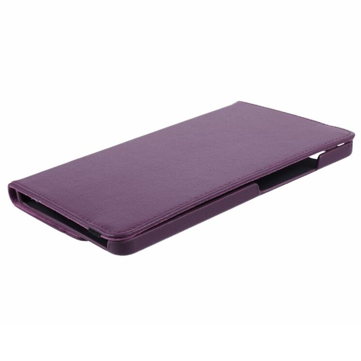 Чехол Deexe Rotation для Samsung Galaxy Tab A9 (X110/115) - Purple: фото 9 из 11